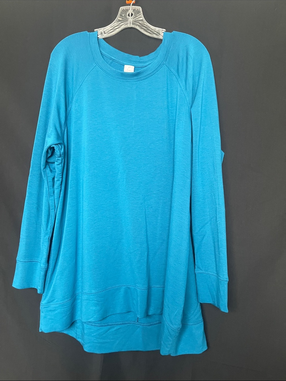 LIVi Active Blue Teal Crewneck Tunic Top